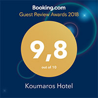 Koumaros ApartHotel Guest Review Awards: 2018
