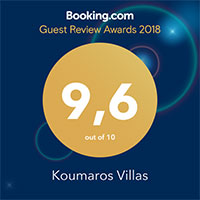 Koumaros Villas Guest Review Awards: 2018