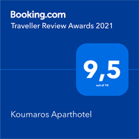 Koumaros ApartHotel Guest Review Awards: 2021