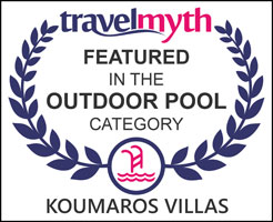 Koumaros Villas featured in the outdoor pool