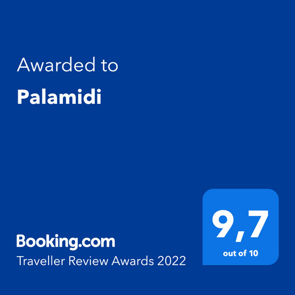 Palamidi Arartments Booking Travel Review Awards 2022