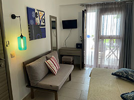 Studio with sea view