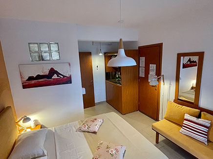 Studio with sea view