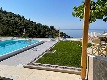 Studio with sea view