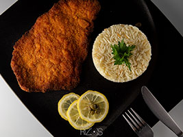 Wiener schnitzel from Austria