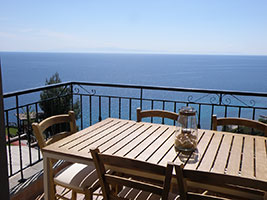Villa with sea view max capacity 7 persons