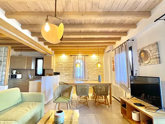 Villa with Garden view & Sea view from second floor max capacity 7 persons
